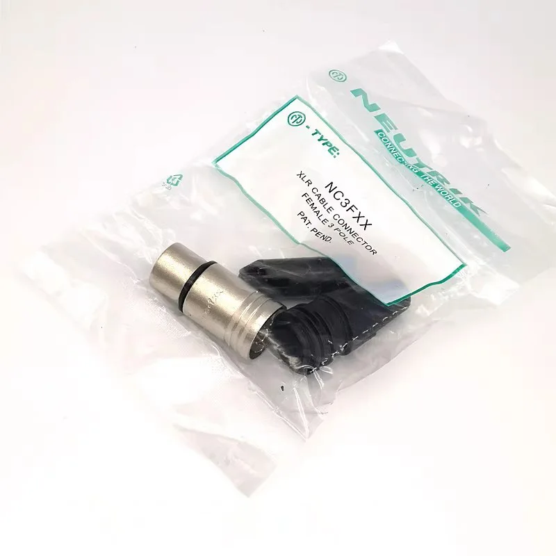 10PCS/20PCS FÜR NEUTRIK Stecker NC3MXX & NC3FXX Männlich und weiblich XLR Un ensemble 3 Broches XLR Connecteur mit