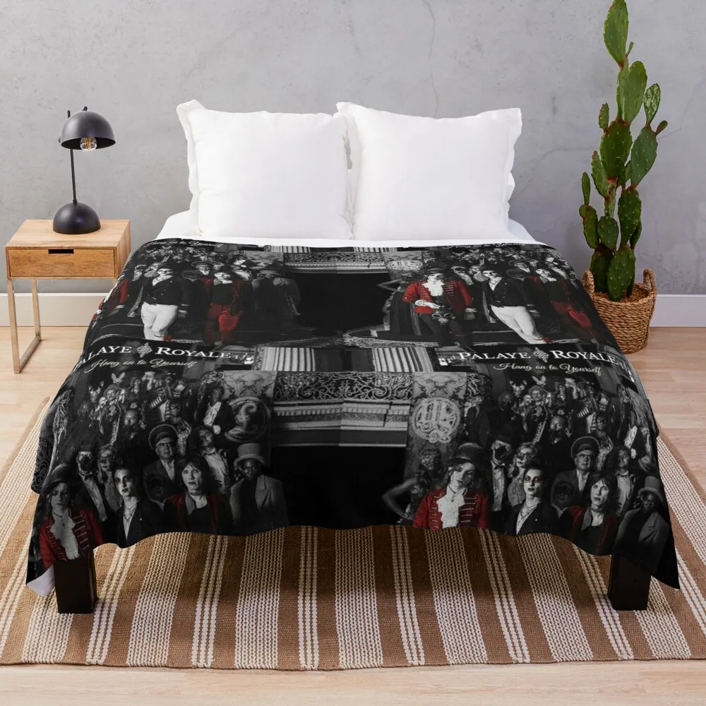 Music Good Palaye Royale Band Throw Blanket Hairy Warm Blankets