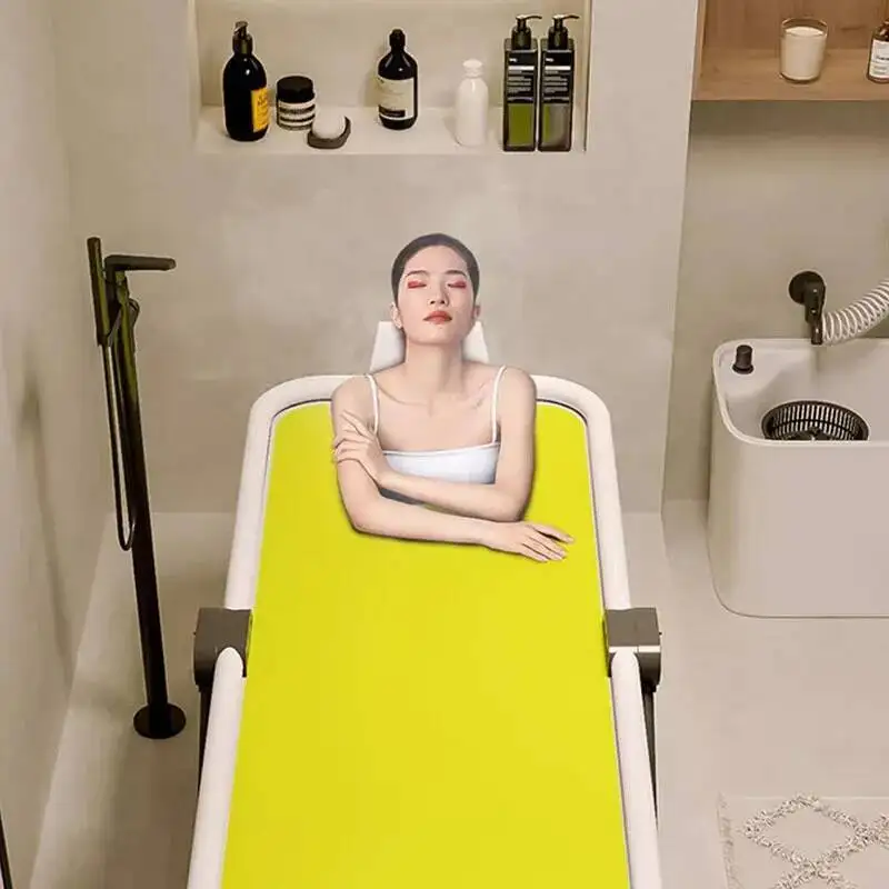 

Modern Portable Bathtub Indoor Big Waterproof Home Waterproof Bathtub Single Aesthetic Baignoire Pliante Bathroom Supplies