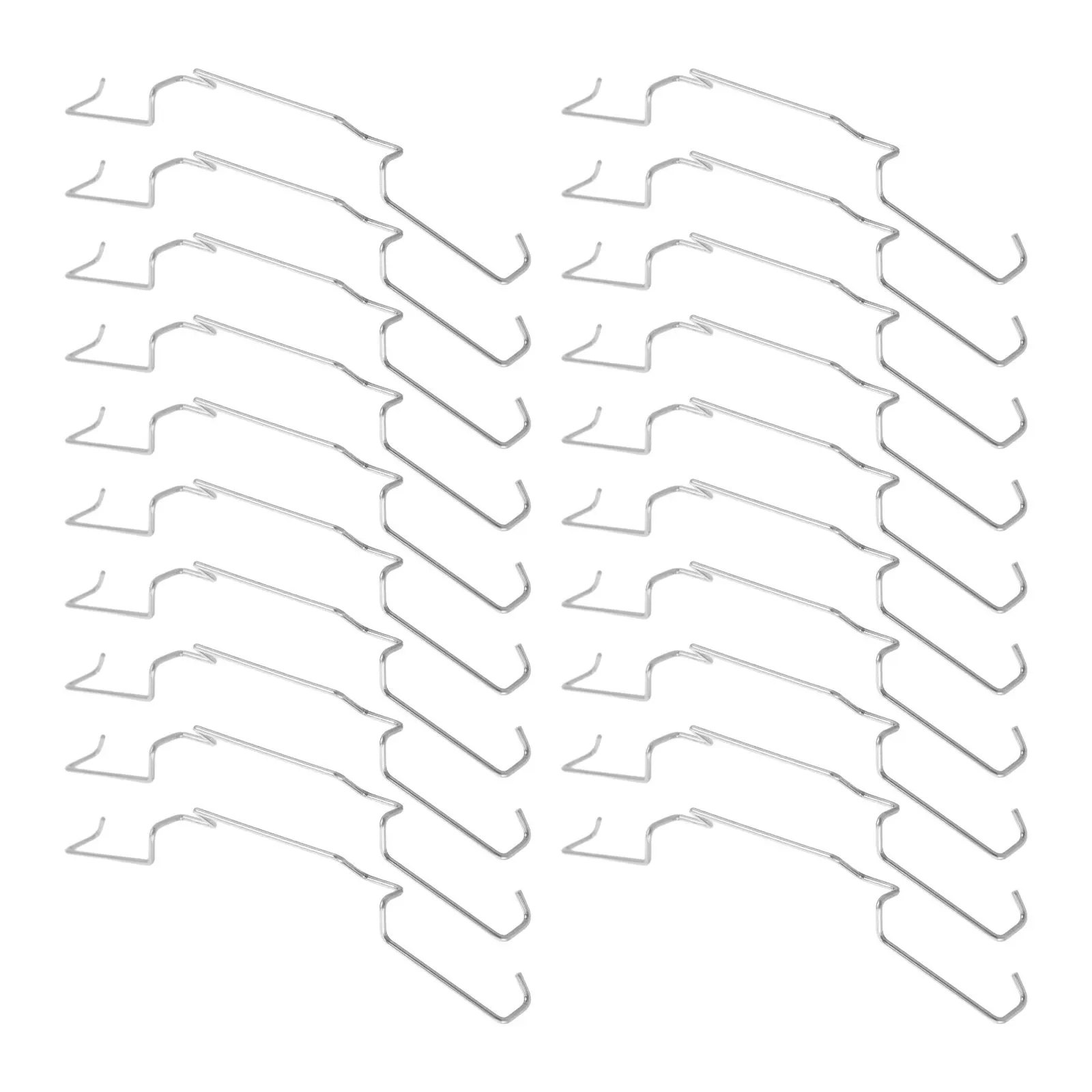 20Pcs Motherboard Fan Retention Clips Heat Resistant CPU Heatsink Fan Buckle for Desktop Cooler Fixing Pc Radiator Wire Mounting
