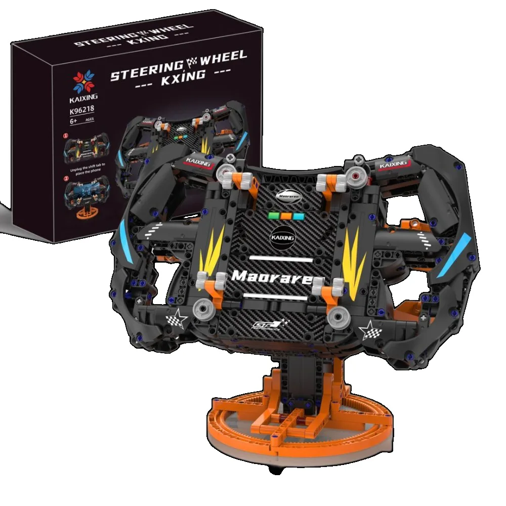 

935pcs MOC Creativity Classic Racing Steering Wheel Building Blocks Bricks Assembling Model Toys for Children Birthday Xmas Gift