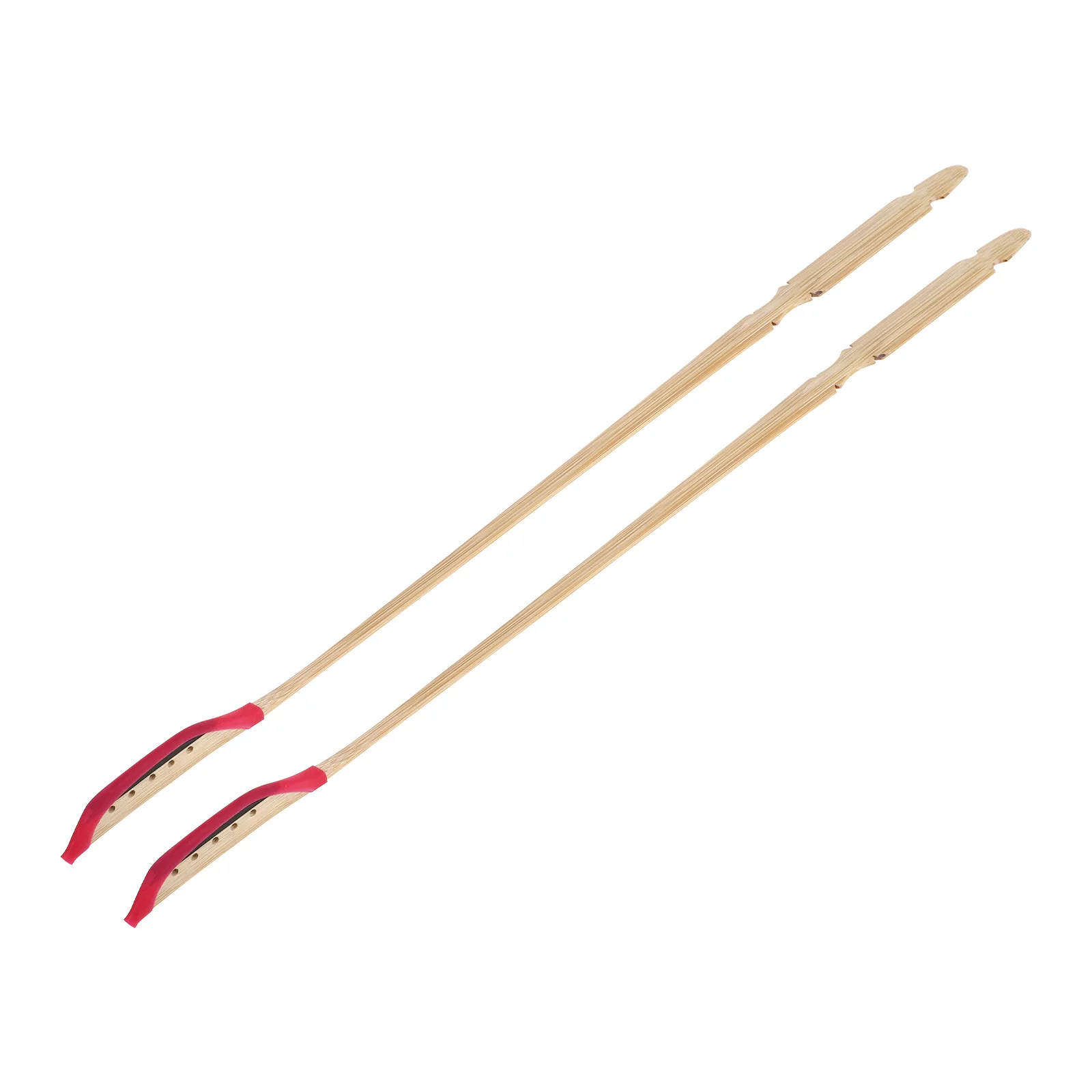 

2Pcs Ebony Strip Yangqin Skewers Supple Hard Dulcimer Jean Bamboo Premium Performance Accessories Dulcimer Jean Bamboo