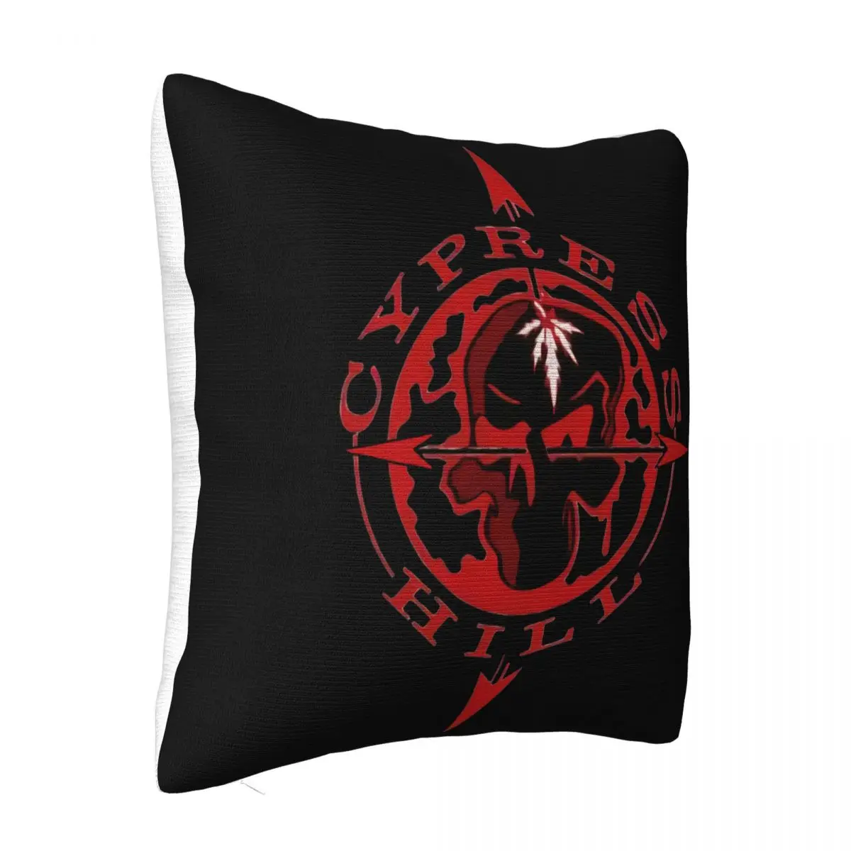 Cypress Hill Circle Red Skull S 3Xl New Official Industrial Control Merch Pillow Case