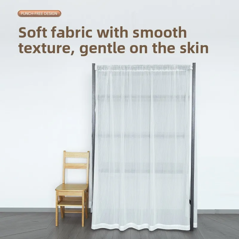 Open-Style Stainless Steel Clothes Rack Stand Indoor Closet Storage Simple Assembly Free-Standing Wardrobe Accessories