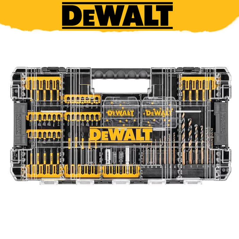 DEWALT DWANGFT100SET FlexTorq Bit Set Woodworking Drill Bits System High-End Batch Multifunctional Tools  Accessories