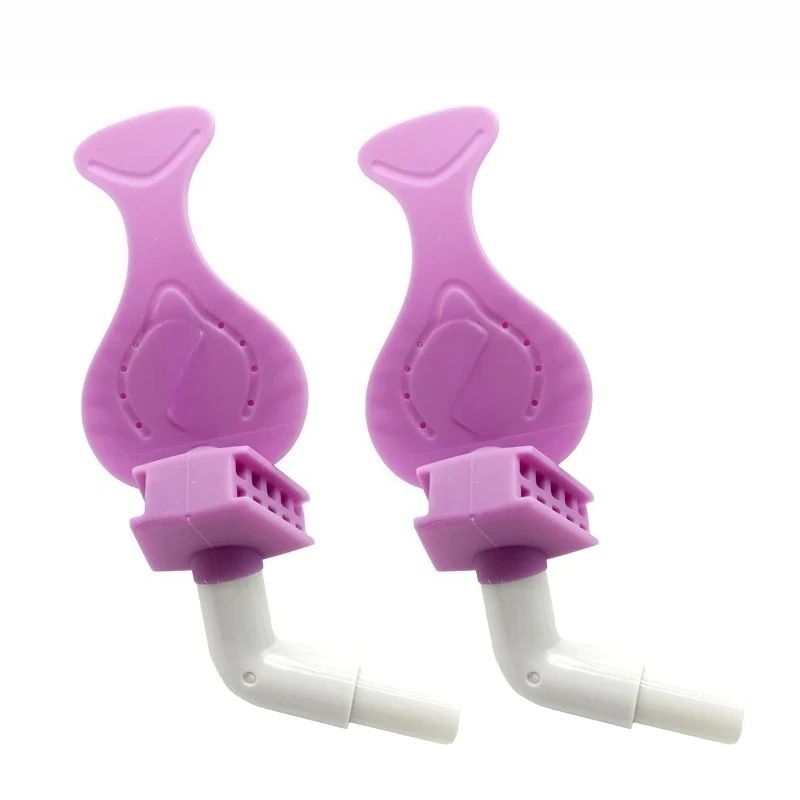 

2Pcs Dental Saliva Ejector Strong Suction Tube Bite Block Isolation Mouth Pieces Autoclavable Dryshield Adapater