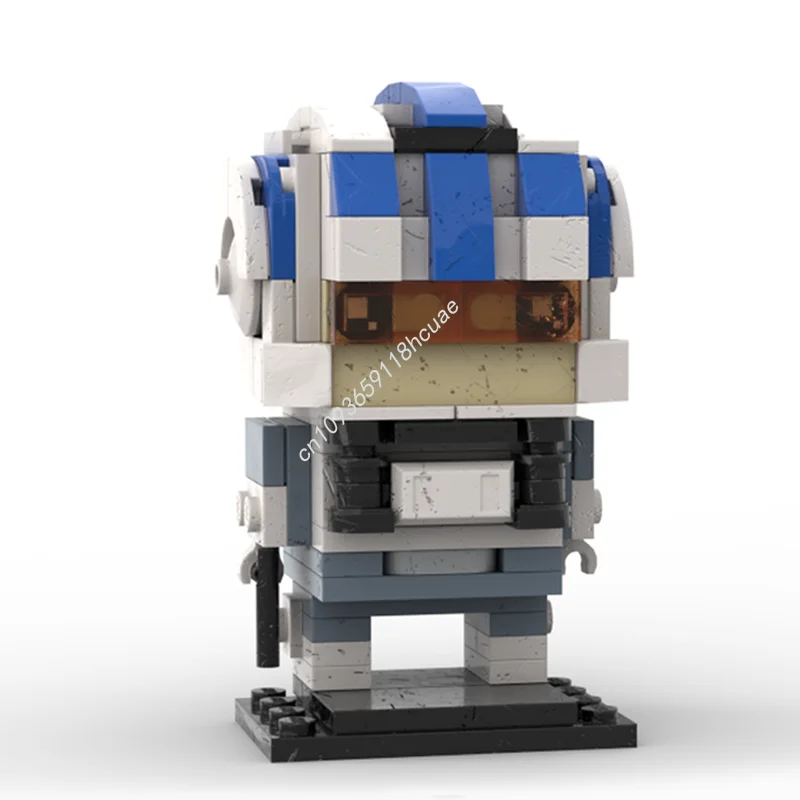 645 Uds. MOC Revenge the Sith Brickheadz Star Battle modelo bloques de construcción ladrillo creativo idea artesanía juguetes niños regalos de navidad