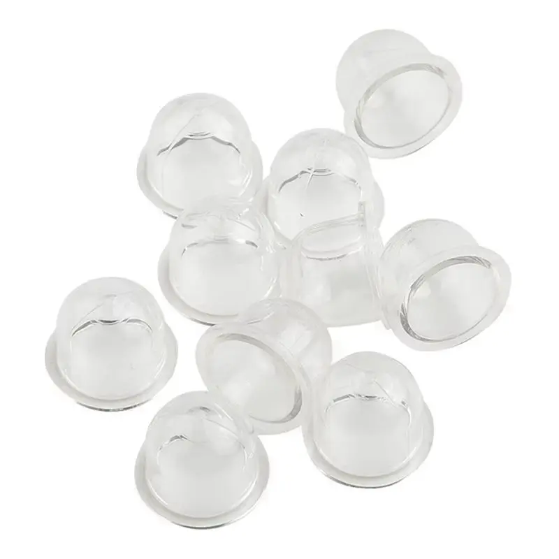 100 Pcs 22Mm Transparent Fuel Carburetor Primer Bulb Oil Bubble For Chainsaw Brush Cutter Trimmer Brushcutter Replace