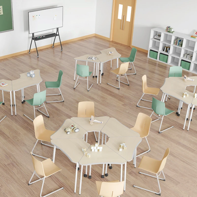 Modern Folding Training Room Classroom Splicing  Modern Folding Training Table Conference Table Office