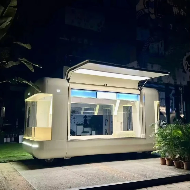 High-quality Mobile Ice Cream Food Trailer Dessert Food Truck