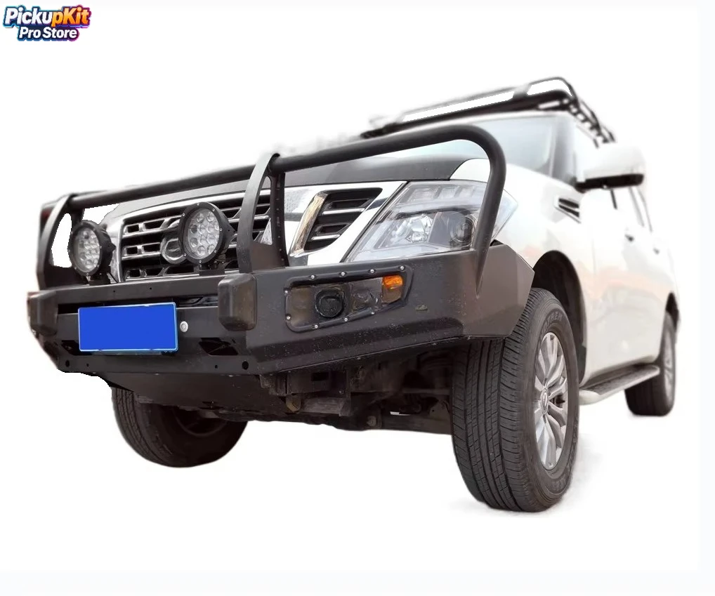 

Patrol Y62 Armada Bumper Top-Tier Steel Bull Bar Protection