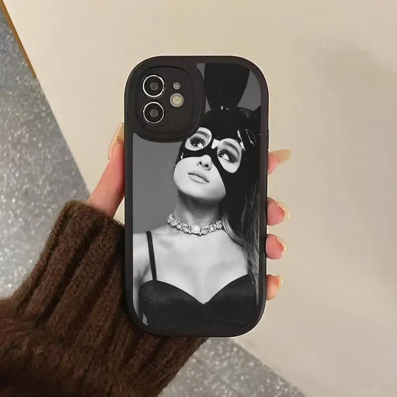 A-ArianaS G-GrandeS Phone Case Hard Leather Phone Case For iPhone 14 13 12 Mini 11 14 Pro Max Xs X Xr 7 8 Plus