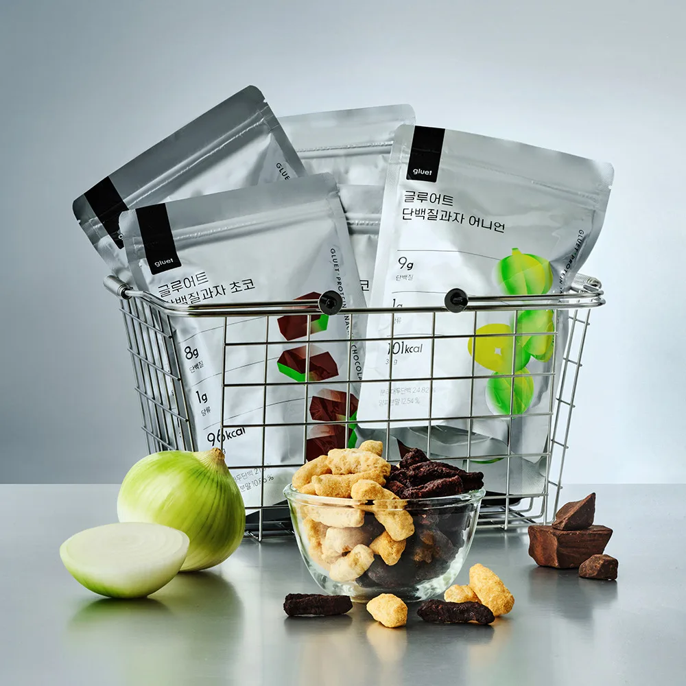 [글루어트] 저당 단백질과자 어니언 30g x 9봉