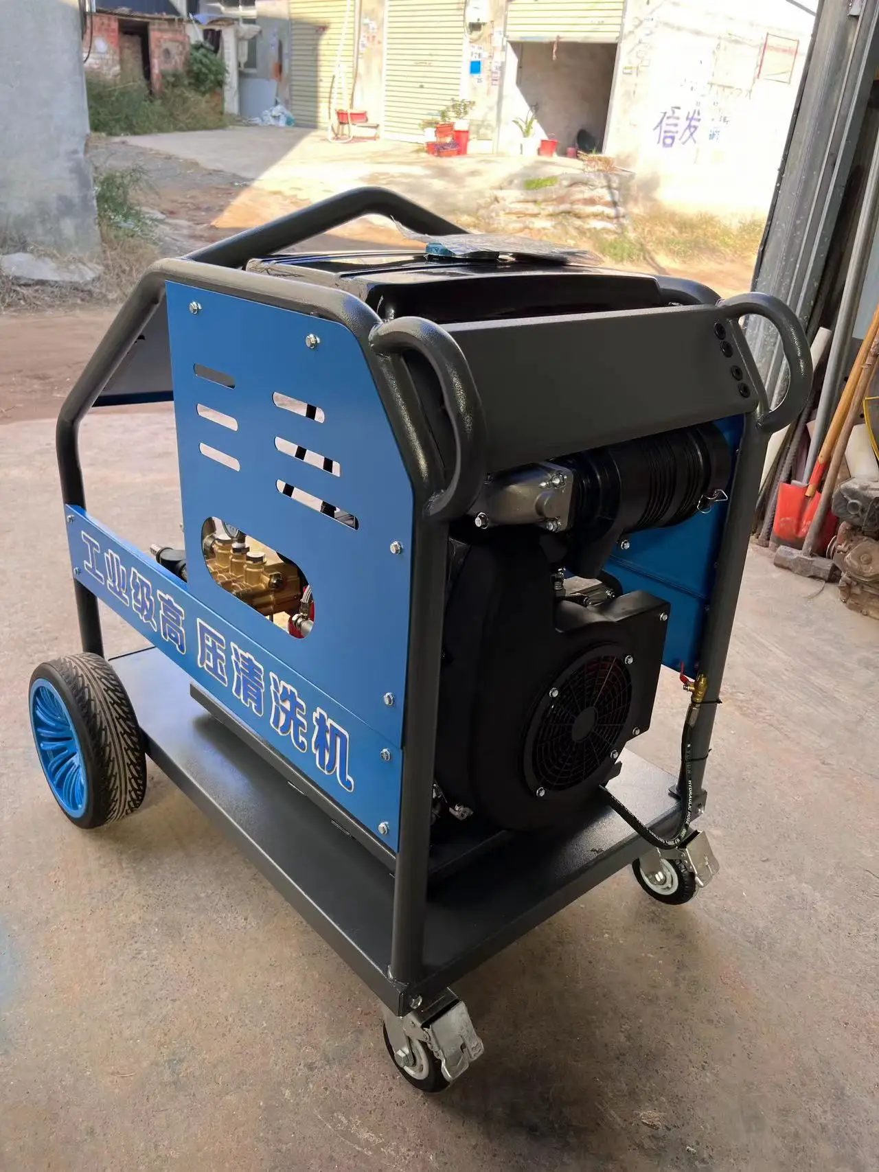 22Kw 380V Heavy Duty Industrial 500 Bar Pressure Washer Available With Ar Pump Factory Supply