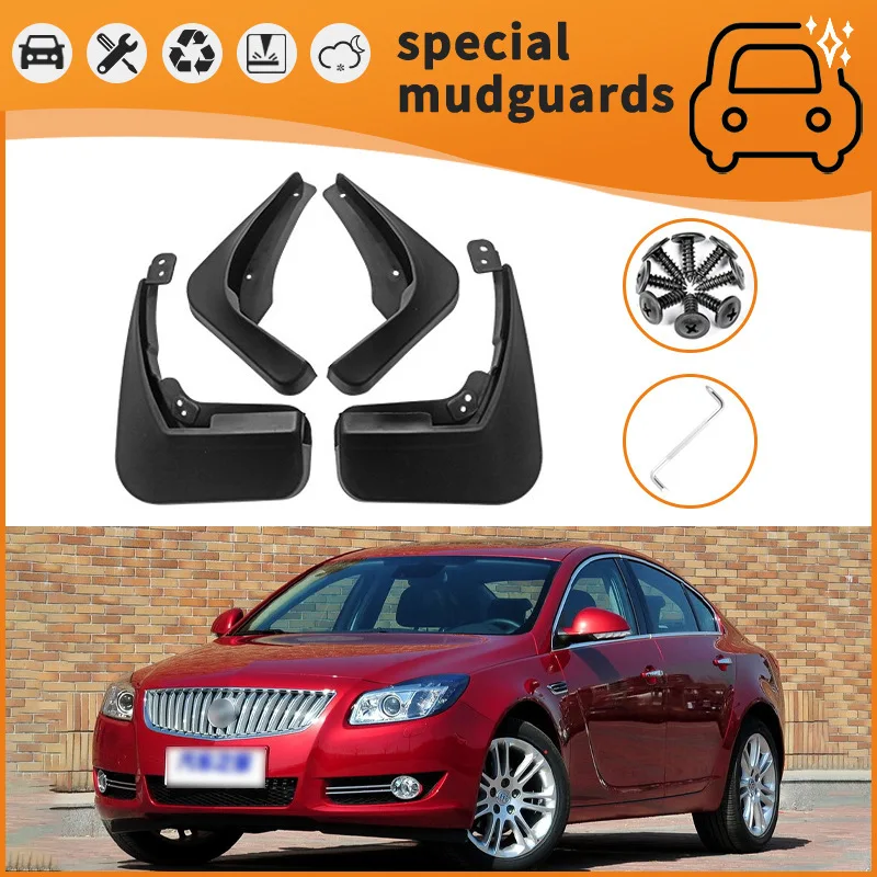For the 03-22 Buick Regal GS Mudguards Fender Mudflaps Front Rear Flares Splash Guards Cover Car Accessorie