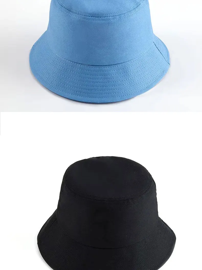 Hut mit individuellem Logo, Fischerhut, Kinder-Fischerhut, personalisierte bestickte Logo-Bucket-Hüte, Kinder-Flachhut, Sonnenhut – Detail 11