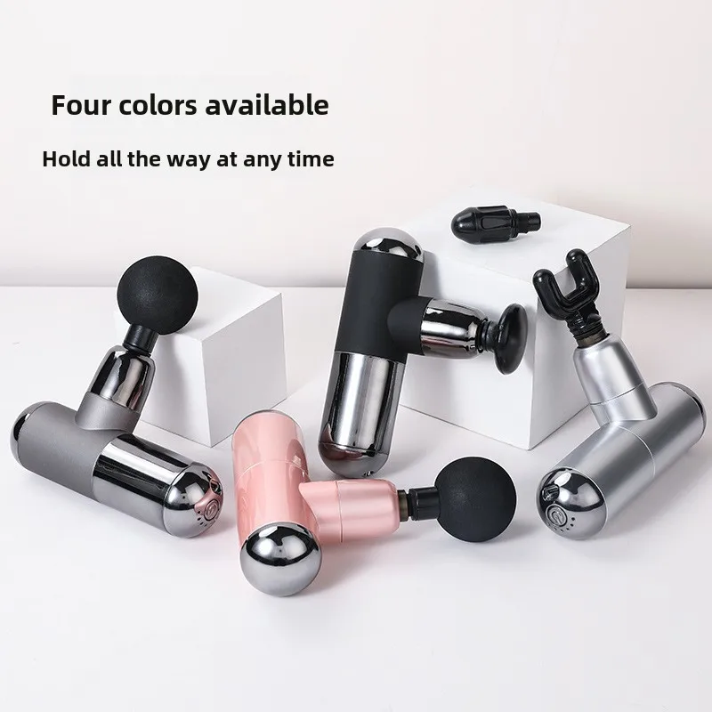 Fascia gun fascia grab mini portable fitness muscle relaxation cervical massager fascia gun