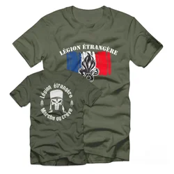 Légion Étrangère Veteran Legio Patria Nostra French Legion T-Shirt