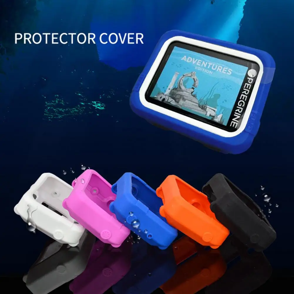 Silicone Protective Cover for Shearwater Peregrine/Peregrine TX Dive Computer Shock-Proof Diving Equipment Anti-dust Cover