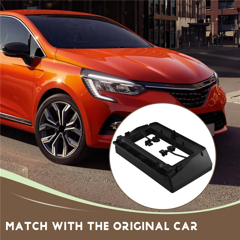 

BB-автомобильный радиоприемник для Renault Clio 5 2021 9-дюймовая рамка адаптера жгута проводов стерео панели