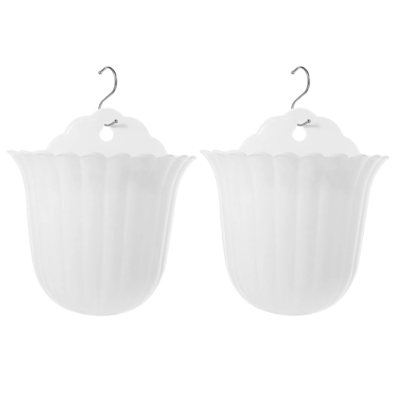 

2 шт. настенных кашпо для комнатных растений, минималистичные подвесные горшки с дренажным отверстием, подходят для суккулентов, кактусов, цветов