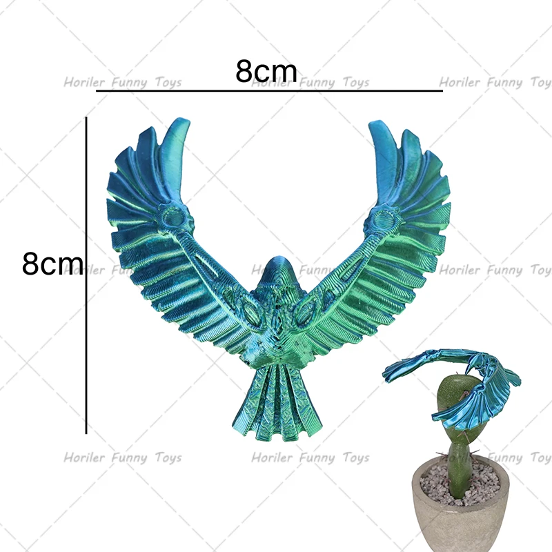 Novelty Balance Eagle Bird Model Balance Bird Gravity Bird Home Decoration Magic Bird Desk Decor Funny Gadgets Gift