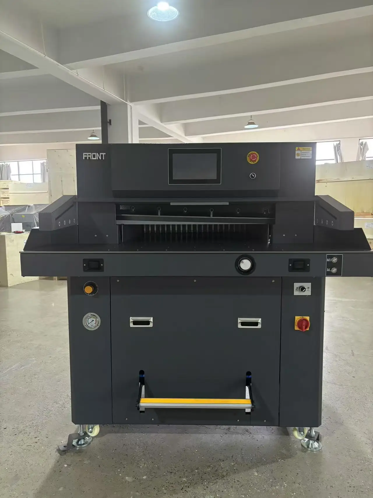 Hydraulic Paper Cutting Machine Programmed Paper Cutter 820mm Book Guillotine for Hot Sale F82H