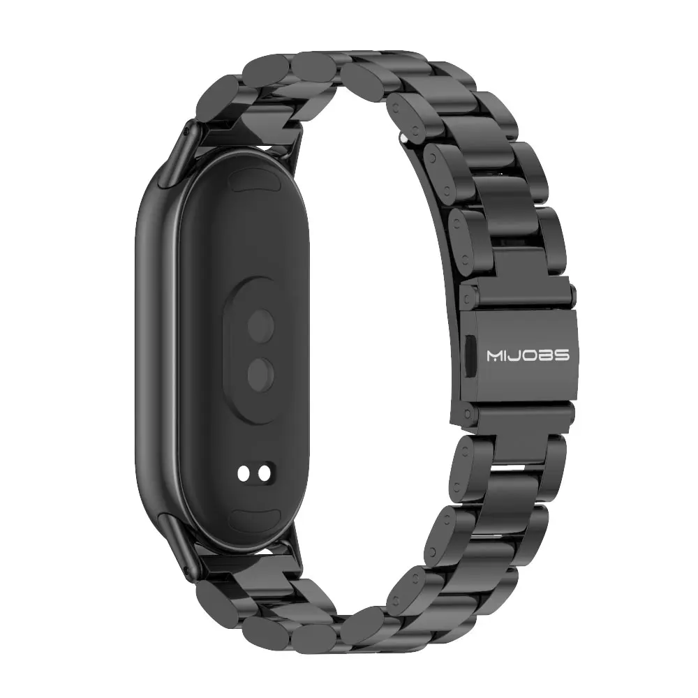 Pasek do bransoletki Mi Band 10 11 9 8 Metalowa opaska na nadgarstek do zegarka for Xiaomi Smart Band 9 Akcesoria zamienne ze stali nierdzewnej Miband 8 — zdjęcie produktu 5
