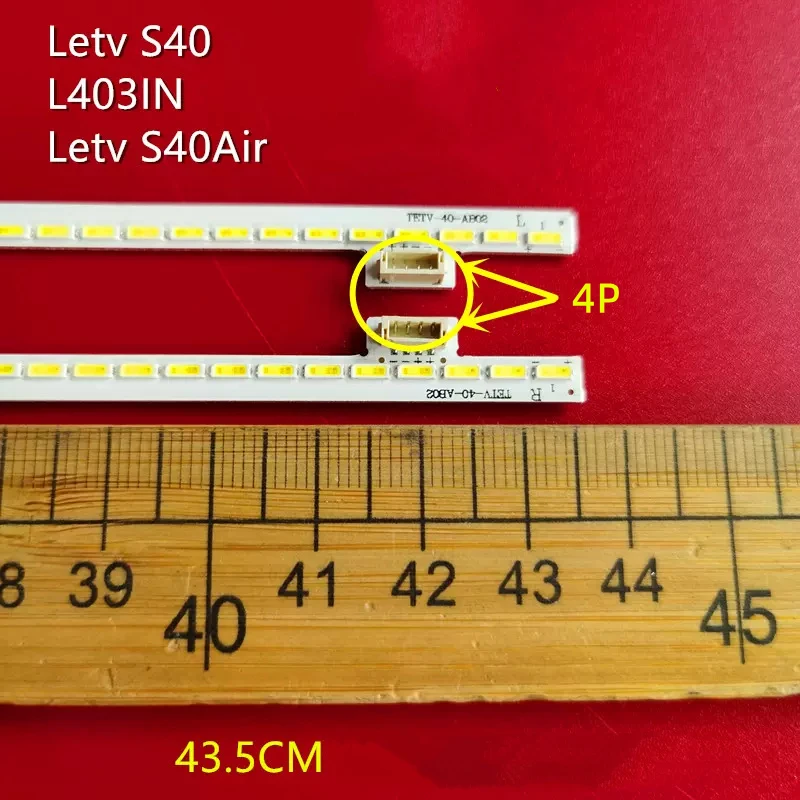 เหมาะสำหรับ L4031N S40 Letv L403I3 L40SPN X40S L403IN แท่งไฟขนาด436มม. 92LED 3V