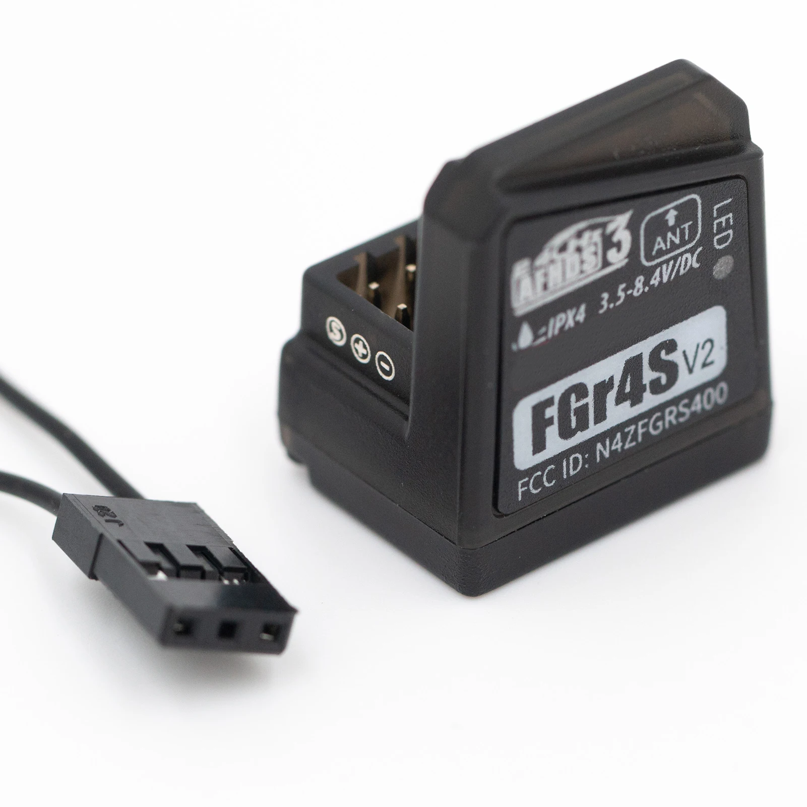 Приемник Flysky FGR4S V2 AFHDS 3, встроенный одноантенный двунаправленный выходной приемник ШИМ/PPM/ IBUS для Flysky NB4 PL18 RC
