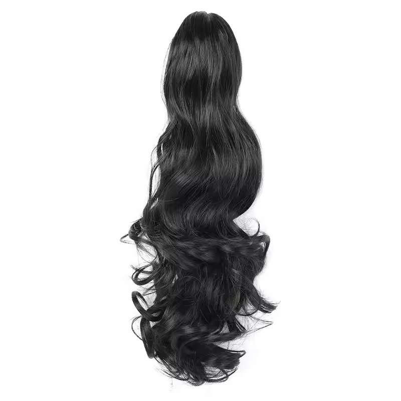 Claw Clip Ponytail Extension 18"&24 Clip in Wavy Synthetic Ponytail Hair Extensions Long Pony Tails for Women Extensions - Image 11