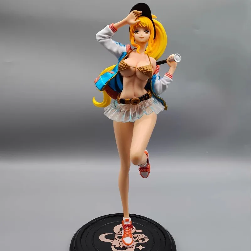 

33cm Nami Baseball Cap Action Figure Statue One Piece Luffy Sanji Trendy Clothes Model Home Decorations Ornaments Toys Kids Gift