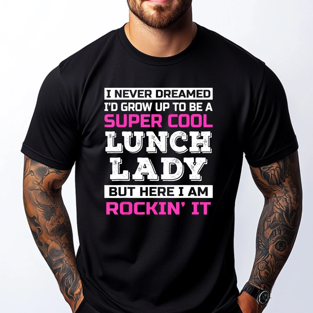 

Funny Lunch Lady Gift Appreciation Day Funny Shirts Men's Clothing Gift