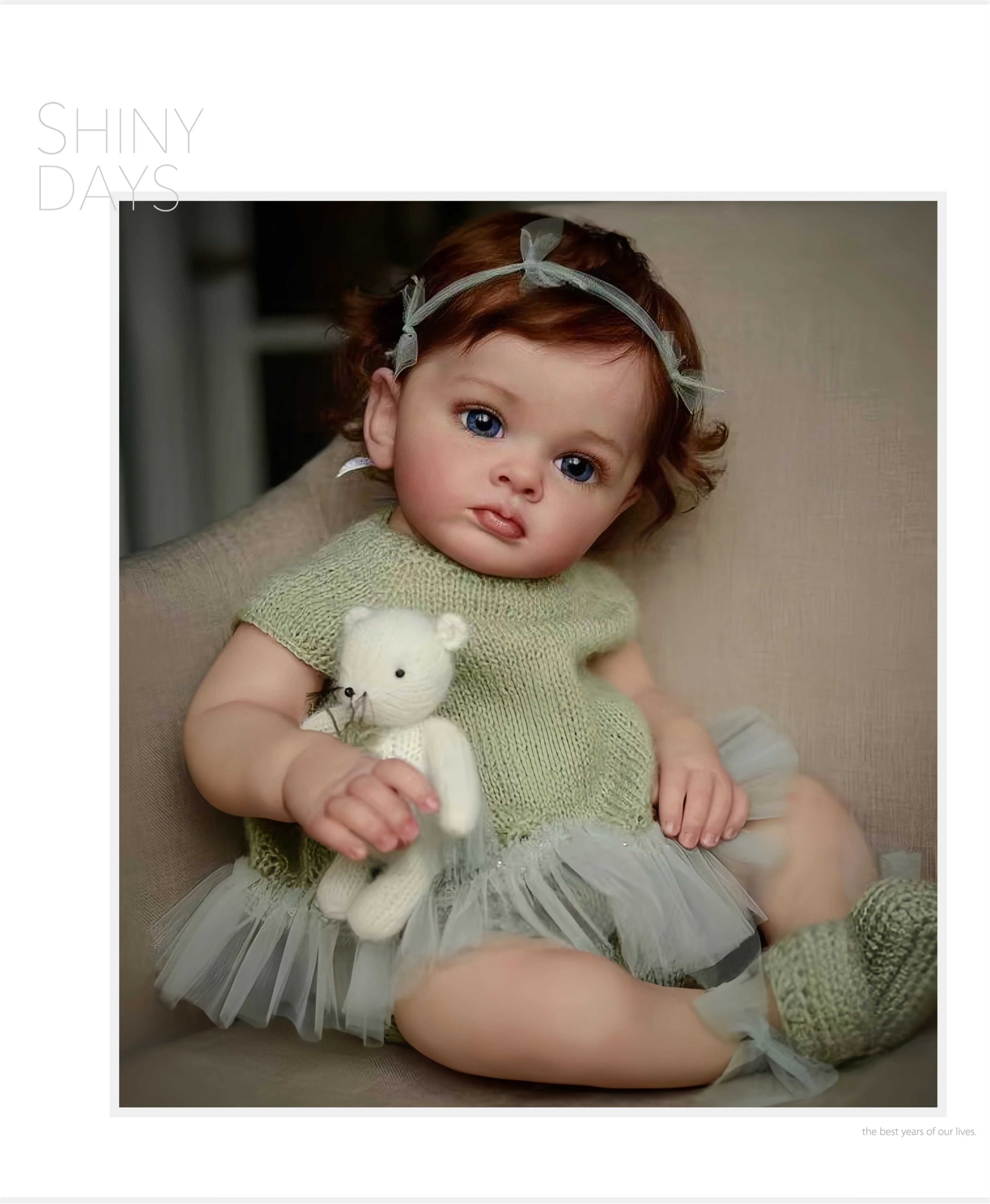 Adorable poupée reborn réalist - Reborn Baby Doll Silicone Realistic avis et prix