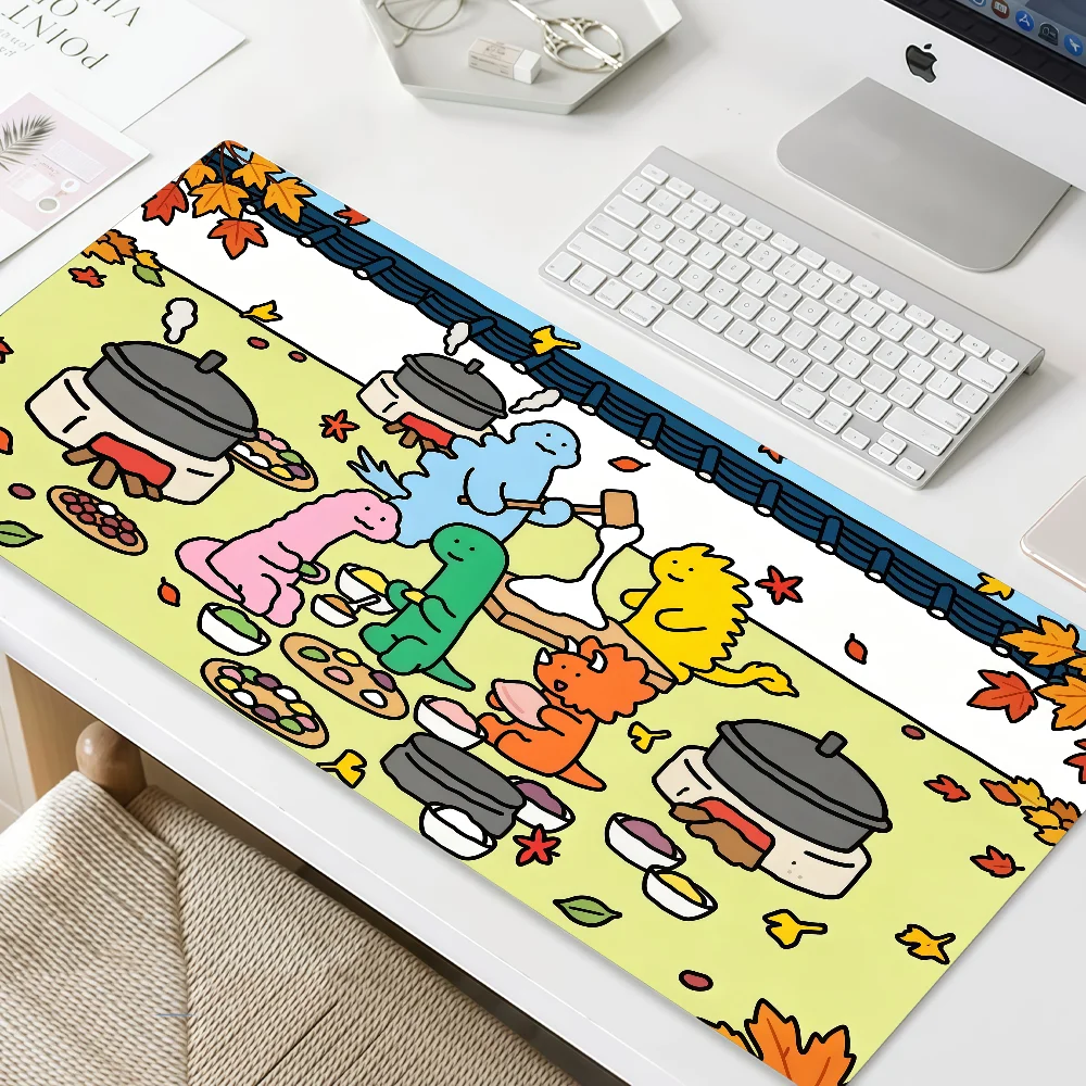 Mouse Dinosaur Pad MousePad J-JogumanES Non-slip Lockedge Office Student Gaming Thickened Large Writing Pad Cute Cushion