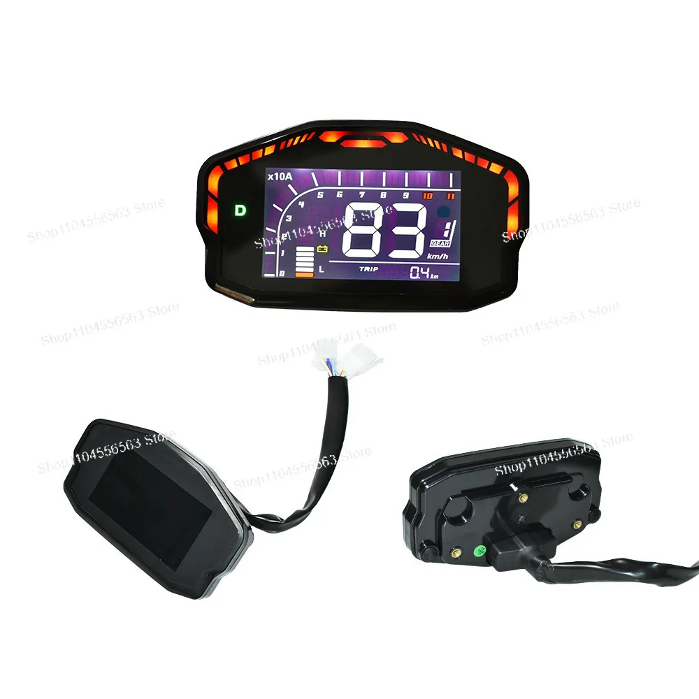 Single-Wire CAN Protocol Speedometer & Display for Electric Motorcycle and Long-Range Drive Controller