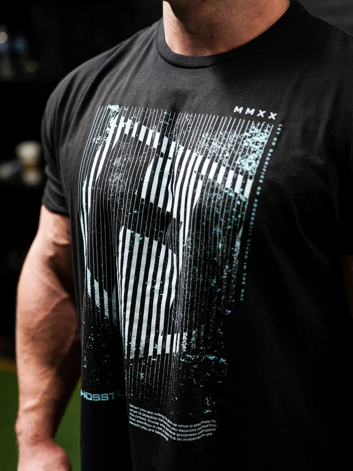 Parallel Tee - Hosstile GYM Graphic Cotton Tee Printing High-end Luxury Unisex Style Both of Men and Women