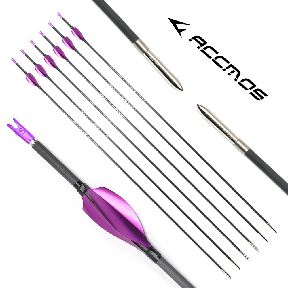 6/12pcs id3.2mm Carbon arrow ±0.003