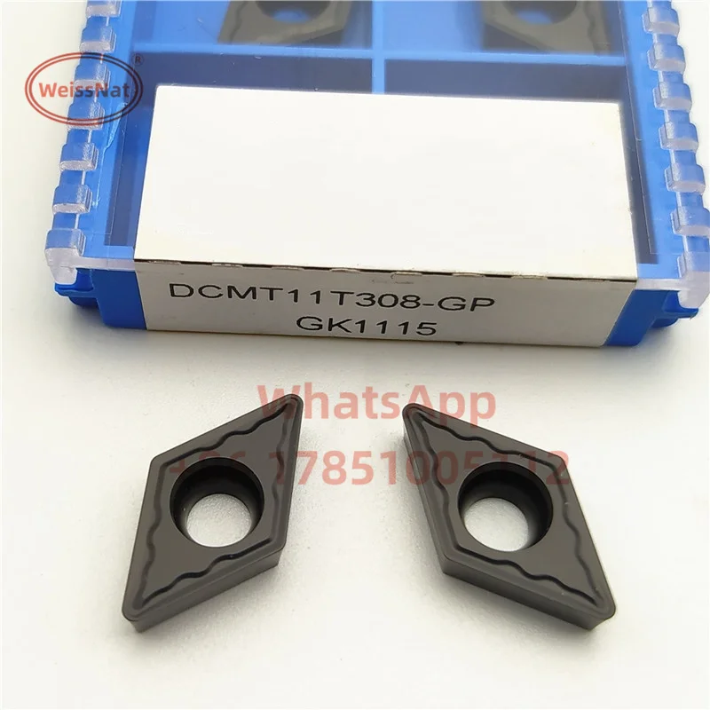 DCMT070202 DCMT070204 DCMT070208 DCMT11T304 DCMT11T308 GK1115 GM3220 GP1225 GP91TM Carbide Insert DCMT Inserts