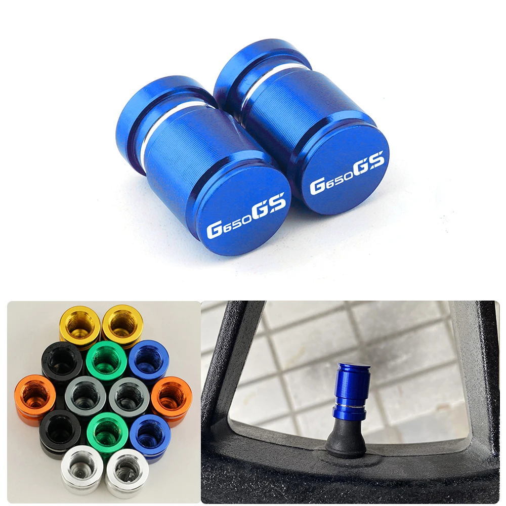 For BMW G650GS G650 G 650 GS 2011-2018 Motorcycle CNC Accessories Wheel Tire Valve Air Port Stem Cover Cap Plug