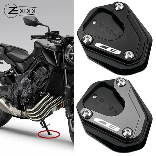 Para Honda CB650R CB500F CB500X CB400X CB300R CB125R CB 650R 500F 500X CNC AI soporte lateral para motocicleta extensión de pie Pad