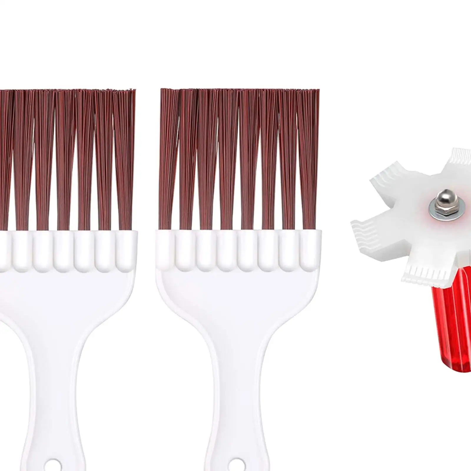 3-delige Air Fin Reinigingsborstel Fin Stijltang Reparatietool