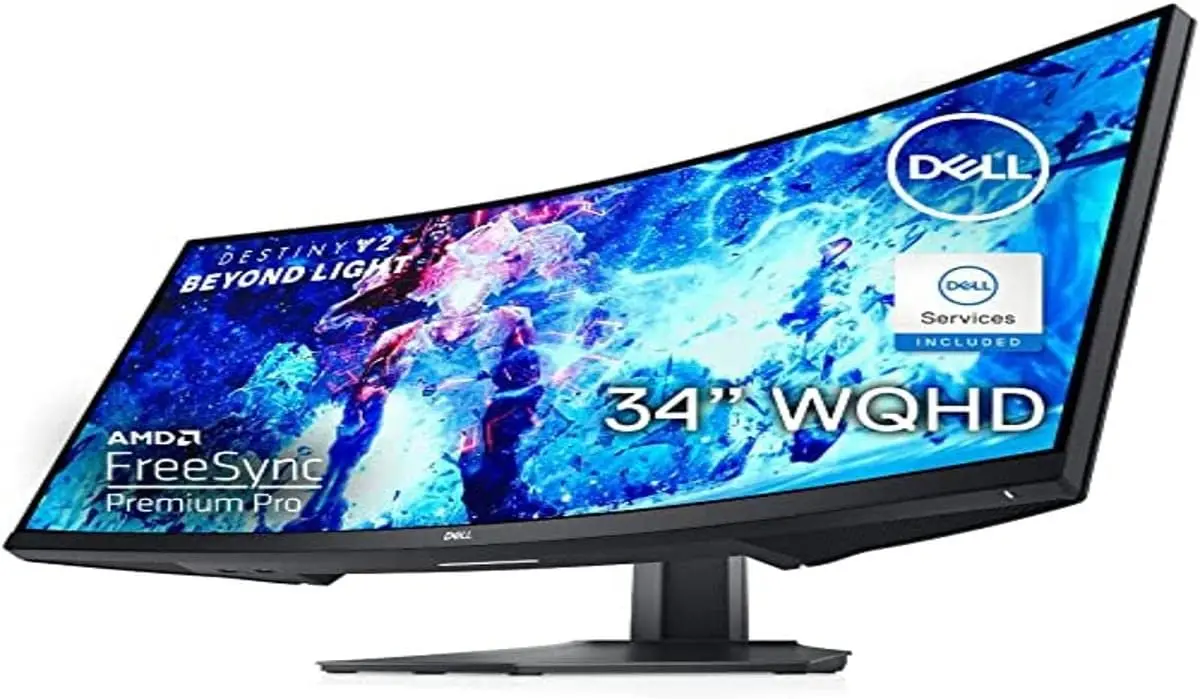 

Dell Curved Gaming, 34 Inch Curved Monitor with 144Hz Refresh Rate, WQHD (3440 x 1440) Display, Black - S3422DWG