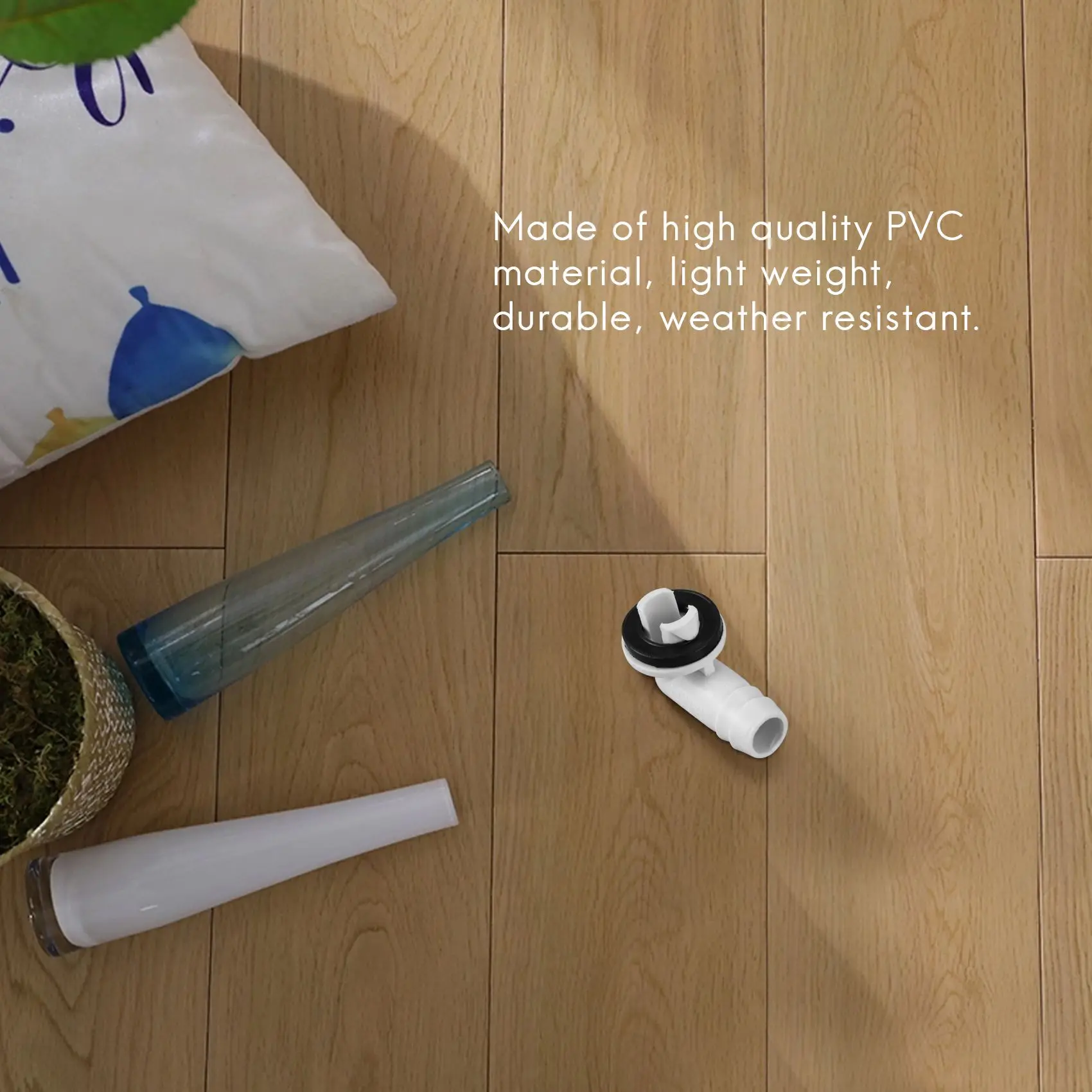 M14KAir Conditioner Ac Drain Hose Connector Elbow Fitting with Rubber Ring for Mini-Split Units and Window Ac Unit 3/5