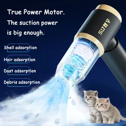 Wireless Vacuum Portable high-power Car cleaner Quick Rechargeable Cleaning Pet Hair Handheld Cleaner for Home dog cat Hair