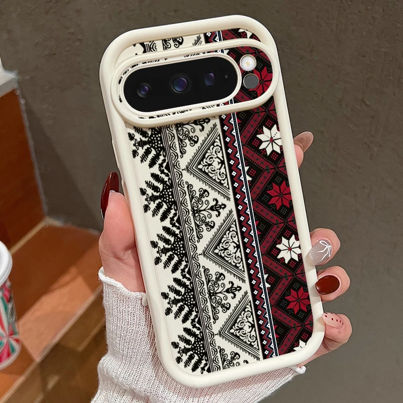 حافظة ناعمة لهاتف جوجل بيكسل 10 9 7 8 Pro 8A 7A Pixel 9 10 Pro XL غطاء هاتف من السيليكون بلون سادة مقاوم للصدمات