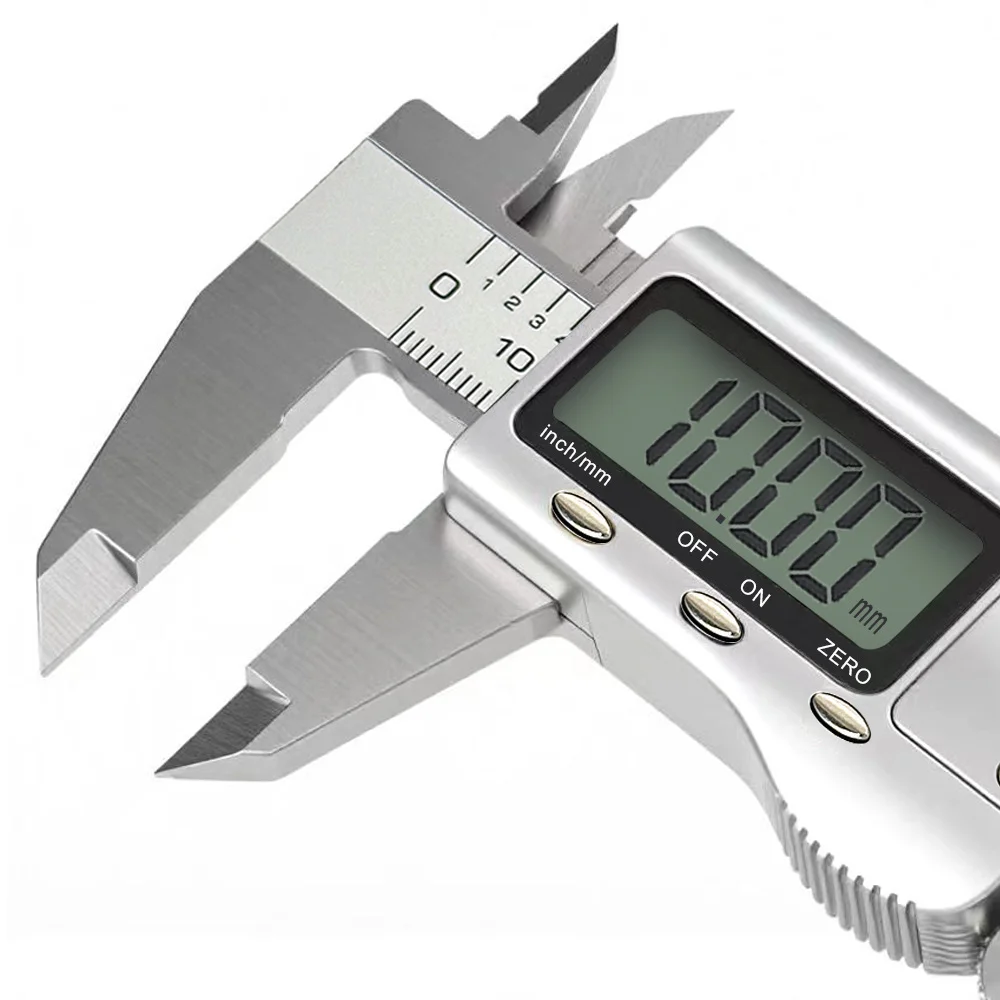 Digital Caliper,Upgraded Stainles Steel Digital Calipers 150mm/6 inch with Large LCD Screen,Perfect for Household,DIY