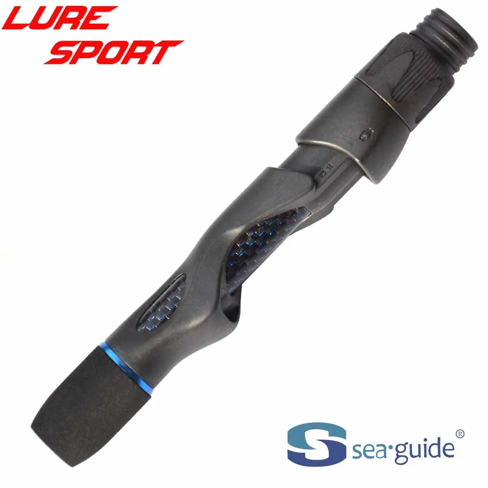 SEAGUIDE SCXSS16 Reel Seat MN Nut Carbon Tube 3cm EVA Grip wind check Rod Building Component Reel Seat Repair DIY Accessory