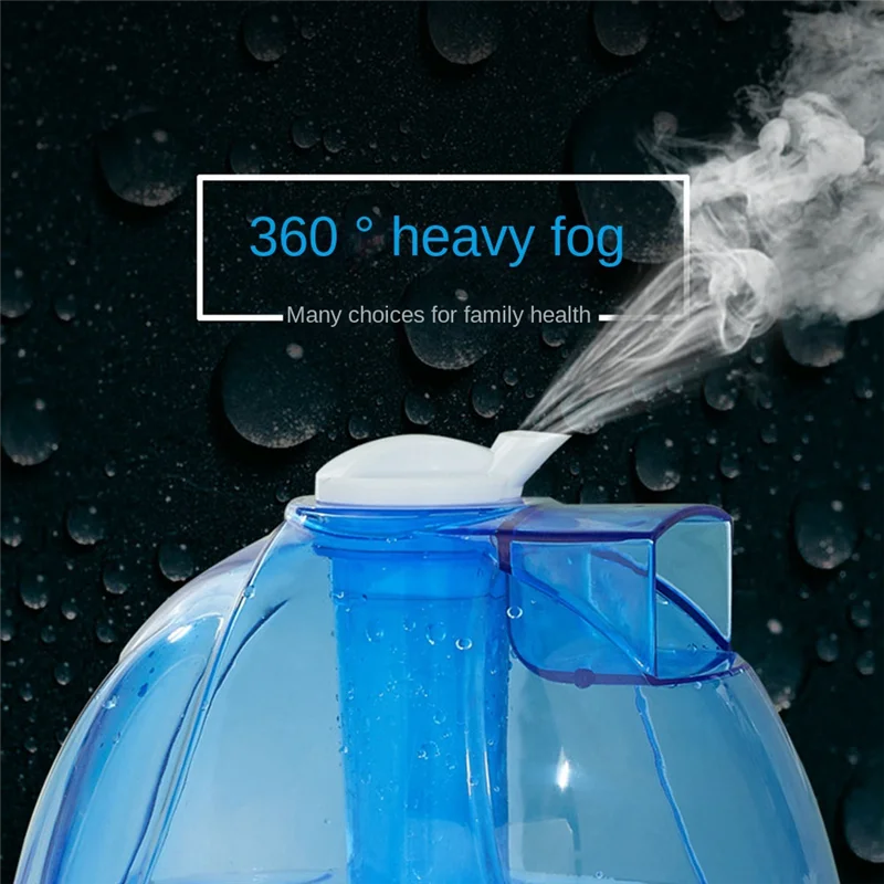 Cool Mist Air Humidifier 2.5L Quiet Ultrasonic Humidifiers for Bedroom & Large Room-Adjustable-360° Rotation EU Plug B