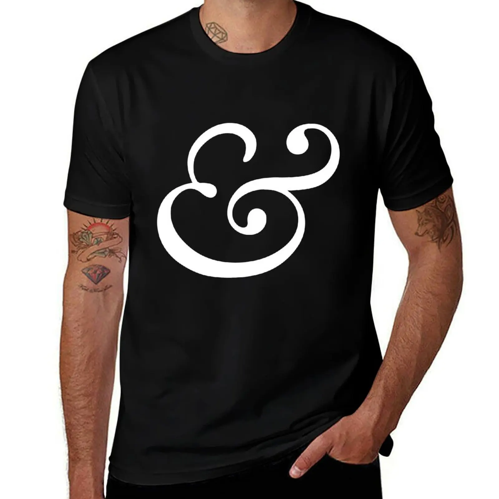 

The Trust & Will Ampersand T-Shirt cotton t shirt man man t shirt designer man t shirts graphic T-shirt